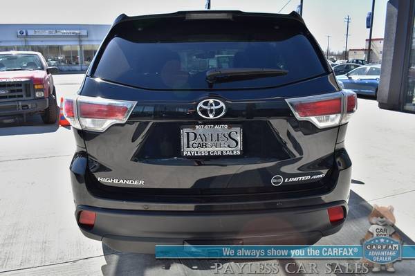 2016 Toyota Highlander Limited Platinum/AWD/Auto Start - cars & for sale in Anchorage, AK – photo 5