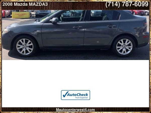 2008 Mazda MAZDA3 i Sport 4dr Sedan 4A - cars & trucks - by dealer -... for sale in Anaheim, CA – photo 3