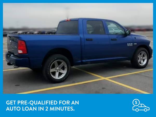 2017 Ram 1500 Crew Cab Tradesman Pickup 4D 5 1/2 ft pickup Blue for sale in Chatham, IL – photo 9