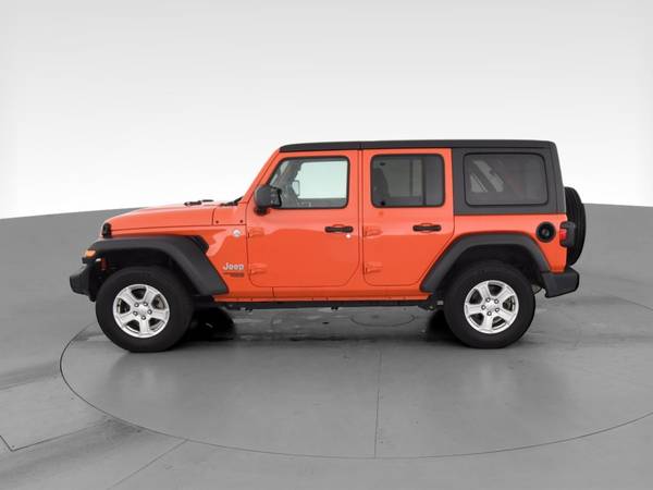 2020 Jeep Wrangler Unlimited Sport S Sport Utility 4D suv Orange - -... for sale in Wilmington, NC – photo 5
