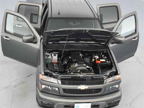 2011 Chevy Chevrolet Colorado Crew Cab LT Pickup 4D 5 ft pickup Green for sale in Naples, FL – photo 4