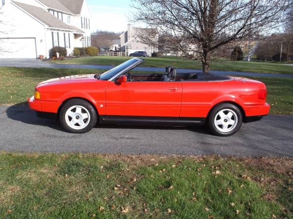 1994 AUDI CABRIOLET - cars & trucks - by owner - vehicle automotive... for sale in Oxford, PA – photo 3