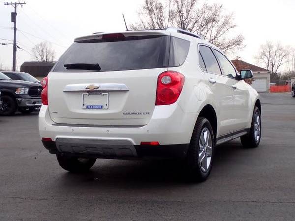2015 Chevy Chevrolet Equinox LTZ suv White - - by for sale in Waterford Township, MI – photo 5
