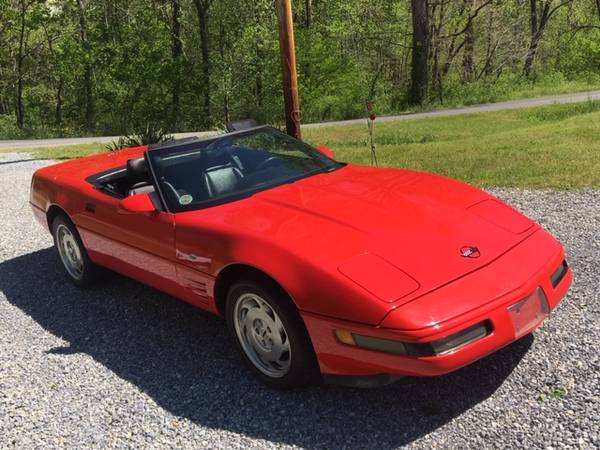 1993 Corvette convertible for sale in THAXTON, VA – photo 7