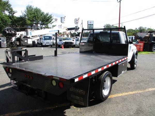 2011 RAM 5500 12 FLAT BED** CRANE TRUCK ** DIESEL 4X4 - cars &... for sale in south amboy, VA – photo 4