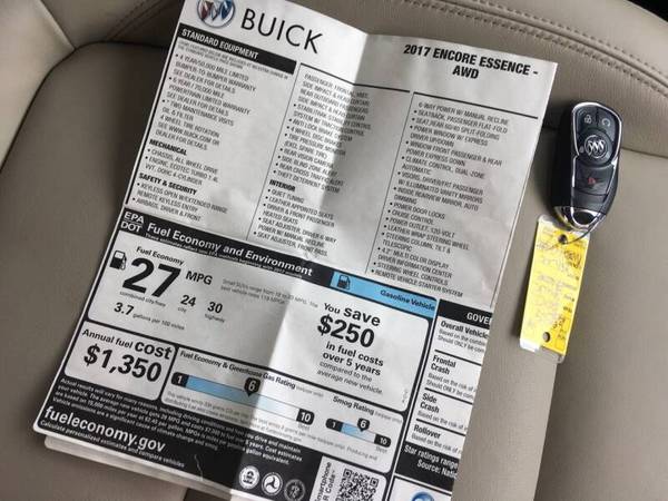 2017 Buick Encore Essence awd - cars & trucks - by dealer - vehicle... for sale in Columbus, NE – photo 18