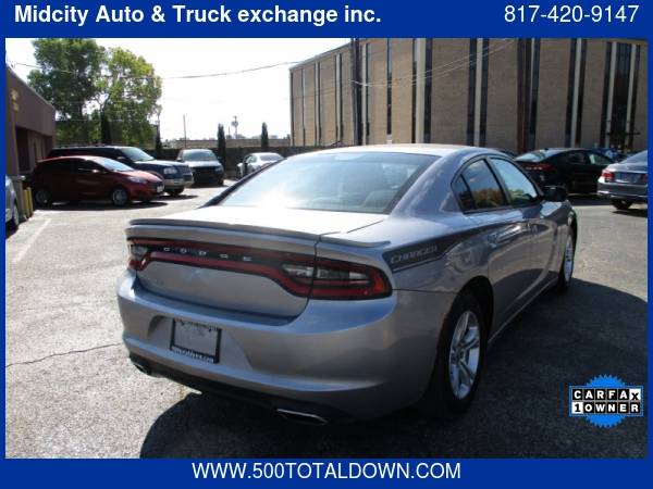 2015 Dodge Charger 4dr Sdn SE RWD *500 TOTAL DOWN* 500totaldown.com... for sale in Haltom City, TX – photo 4