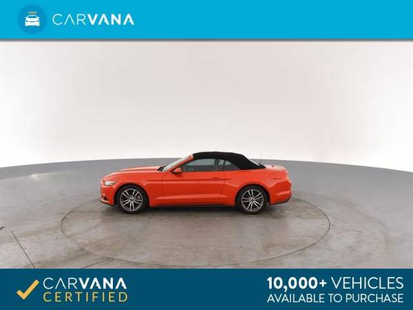 2017 Ford Mustang EcoBoost Premium Convertible 2D Convertible RED - for sale in Bakersfield, CA – photo 7