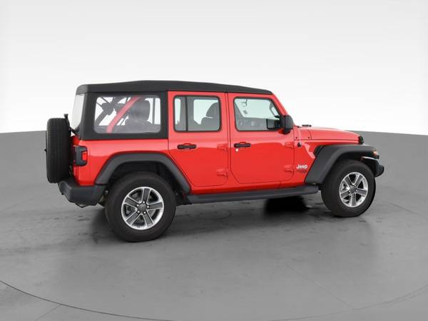2020 Jeep Wrangler Unlimited Sport S Sport Utility 4D suv Red - -... for sale in Elmira, NY – photo 12