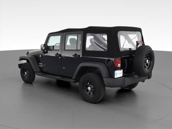 2014 Jeep Wrangler Unlimited Sport SUV 4D suv Black - FINANCE ONLINE... for sale in STATEN ISLAND, NY – photo 7