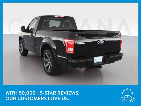 2016 Ford F150 Regular Cab XL Pickup 2D 6 1/2 ft pickup Black for sale in Rochester, MN – photo 6
