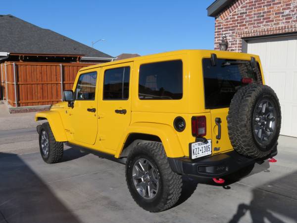2015 Jeep Wrangler Rubicon - cars & trucks - by owner - vehicle... for sale in Odessa, TX – photo 3