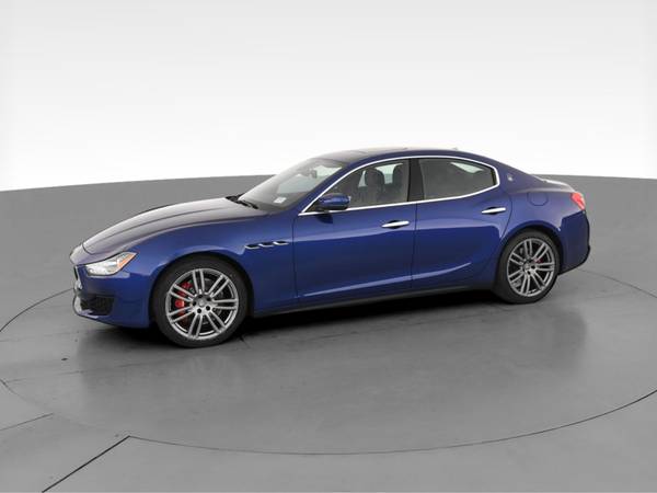 2018 Maserati Ghibli S Sedan 4D sedan Blue - FINANCE ONLINE - cars &... for sale in Miami, FL – photo 4