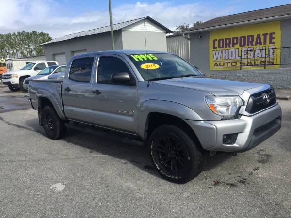 2015 TOYOTA TACOMA SR5 PRERUNNER DOUBLE CAB 4 DOOR W ONLY 73K MILES!... for sale in Wilmington, NC – photo 9