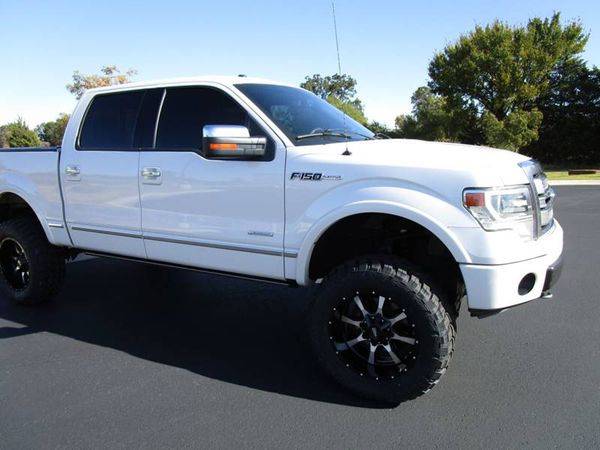 2013 Ford F-150 F150 F 150 Platinum 4x4 4dr SuperCrew Styleside 5.5... for sale in Norman, OK – photo 2