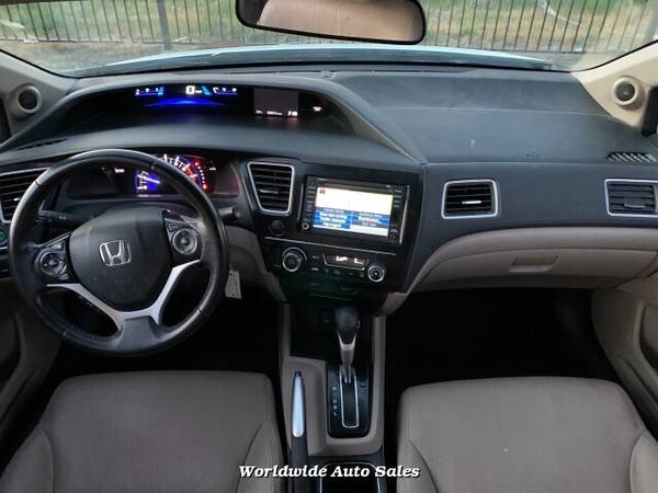 2013 Honda Civic Hybrid CVT AT-PZEV w/Leather and Nav - cars & for sale in Sacramento , CA – photo 12
