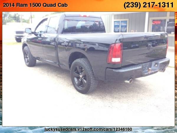 2014 Ram 1500 Quad Cab Express Pickup 4D 6 1/3 ft Lucky's SW Premier... for sale in North Fort Myers, FL – photo 8