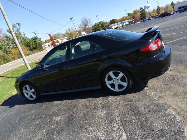 2004 Mazda (6) sport only 55k miles Black - cars & trucks - by owner... for sale in Naperville, IL – photo 4
