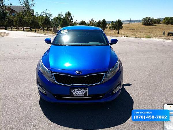 2015 Kia Optima 4dr Sdn SX Turbo - CALL/TEXT TODAY! - cars & trucks... for sale in Sterling, CO – photo 4