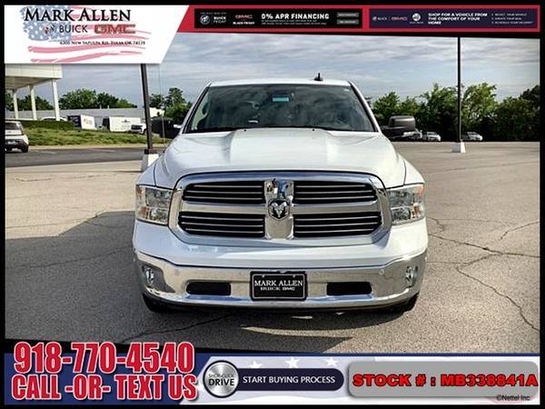 2016 RAM 1500 4WD Crew Cab 5 7 Ft Box Big Horn TRUCK - LOW DOWN! for sale in Tulsa, OK – photo 8