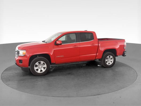 2017 GMC Canyon Crew Cab SLE Pickup 4D 5 ft pickup Red - FINANCE -... for sale in NEWARK, NY – photo 4