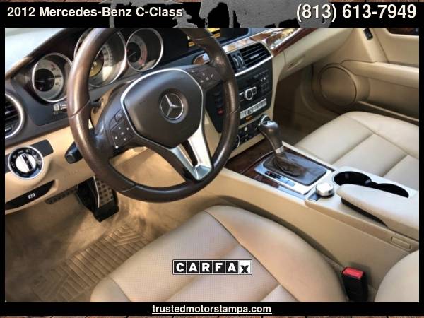 2012 MERCEDES BENZ C-250 SPORT SEDAN with Pwr windows w/1-touch... for sale in TAMPA, FL – photo 21