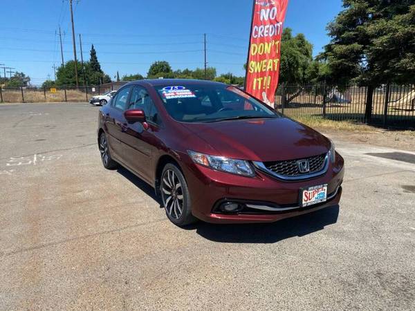 2015 Honda Civic EX-L Fully Loaded - - by dealer for sale in Stockton, CA – photo 4