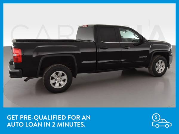 2018 GMC Sierra 1500 Double Cab SLE Pickup 4D 6 1/2 ft pickup Black for sale in NEW YORK, NY – photo 9