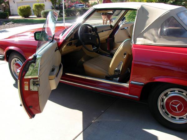 1976 Mercedes 450SL - cars & trucks - by owner - vehicle automotive... for sale in Gilbert, AZ – photo 3
