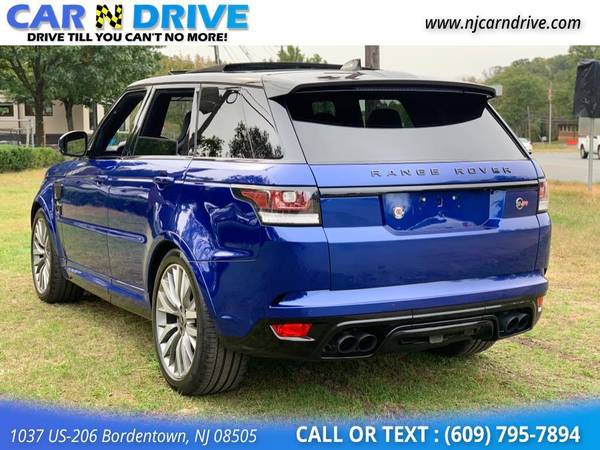 2017 Land Rover Range Rover Sport SVR - cars & trucks - by dealer -... for sale in Bordentown, NJ – photo 8