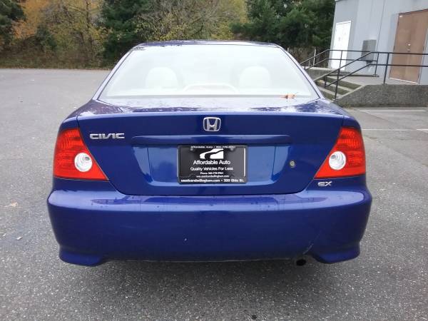 2004 Honda Civic EX Coupe(WE FINANCE) - cars & trucks - by dealer -... for sale in Bellingham, WA – photo 4