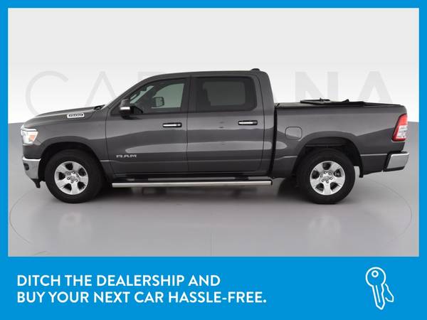 2019 Ram 1500 Crew Cab Big Horn Pickup 4D 5 1/2 ft pickup Gray for sale in Ronkonkoma, NY – photo 4