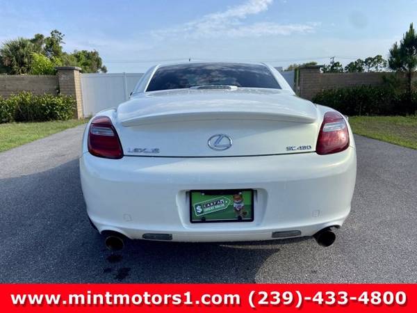 2006 Lexus Sc 430 2dr Convertible - - by dealer for sale in Fort Myers, FL – photo 4