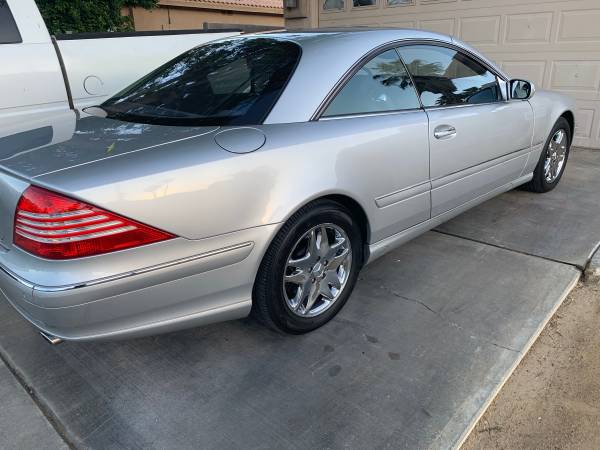 2002 MERCEDES CL500 - cars & trucks - by owner - vehicle automotive... for sale in Cathedral City, CA – photo 2