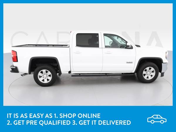 2018 GMC Sierra 1500 Crew Cab SLE Pickup 4D 5 3/4 ft pickup White for sale in Fort Worth, TX – photo 10