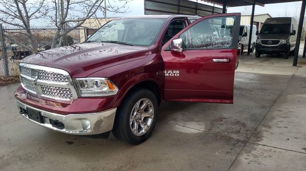 Only 20,300 miles Sun Roof Laramie crew cab 4x4 Ram 1500 Eco Diesel... for sale in Perry City, ID – photo 3