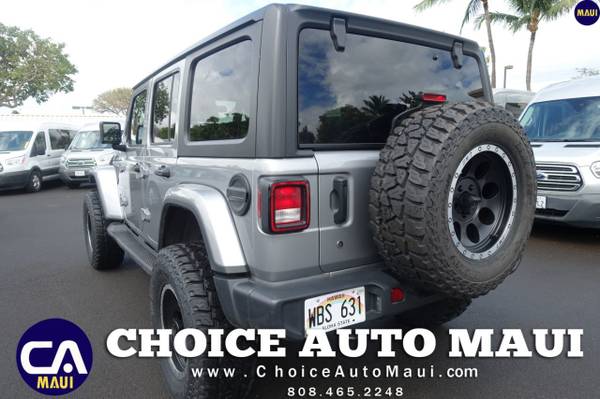 2020 *Jeep* *Wrangler Unlimited* *Sahara 4x4* Billet - cars & trucks... for sale in Honolulu, HI – photo 7