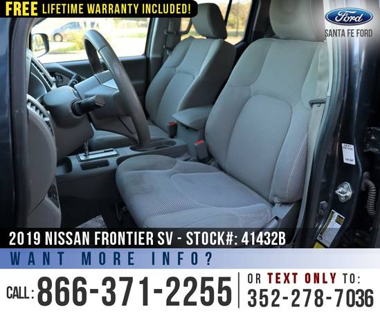 2019 Nissan Frontier SV Bluetooth, Cruise Control, Touchscreen for sale in Alachua, AL – photo 12