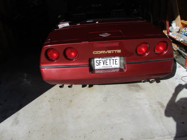 1987 Corvette Convertible,price reduced for sale in Fergus Falls, ND – photo 3