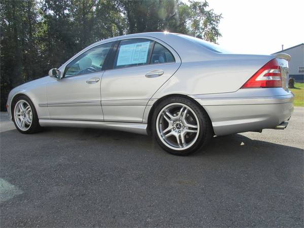 2005 Mercedes-Benz C-Class C55 AMG RARE! FAST! Leather!, Silver for sale in Winston Salem, NC – photo 8