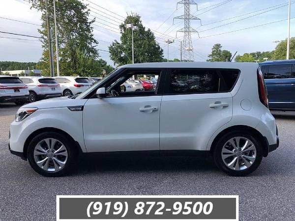 2015 *Kia* *Soul* *5dr Wagon Automatic +* WHITE for sale in Raleigh, NC – photo 3