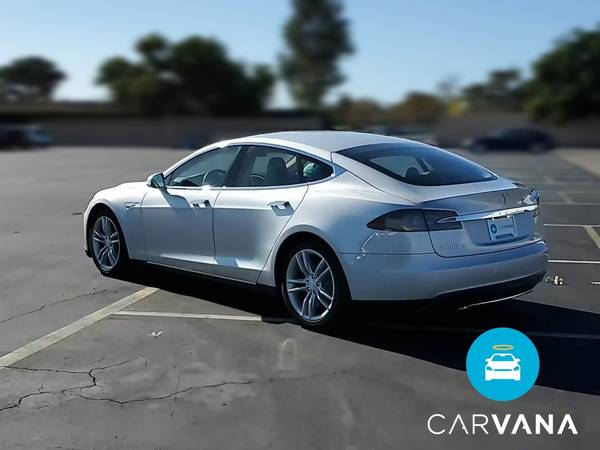2012 Tesla Model S Signature Performance Sedan 4D sedan Silver - -... for sale in South Bend, IN – photo 7