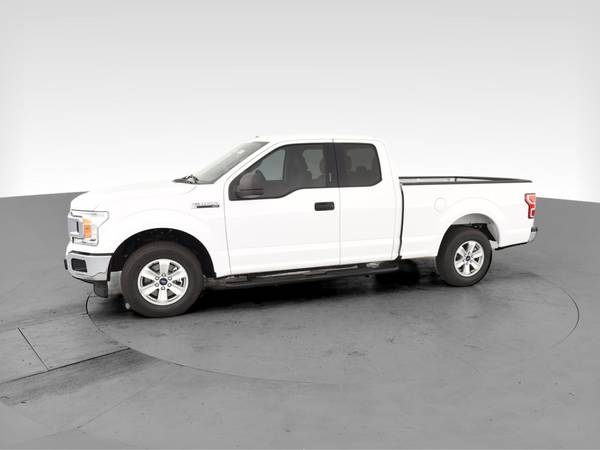 2019 Ford F150 Super Cab XLT Pickup 4D 6 1/2 ft pickup White -... for sale in Arlington, District Of Columbia – photo 4