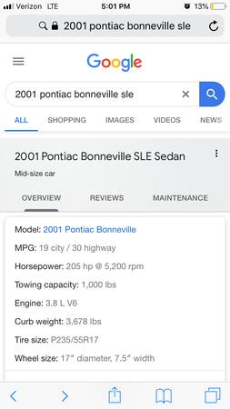 2001 Pontiac Bonneville for sale in Bridgeport, CT – photo 10