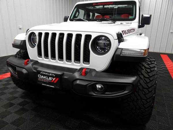 2021 Jeep Wrangler Rubicon T-ROCK sky POWER TOP suv White - cars & for sale in Branson West, AR – photo 9