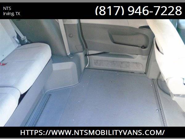 2017 TOYOTA SIENNA MOBILITY HANDICAPPED WHEELCHAIR POWER RAMP VAN for sale in Irving, LA – photo 21