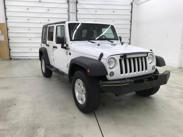 2014 Jeep Wrangler Unlimited 4x4 4WD SUV Sport - cars & trucks - by... for sale in Kellogg, MT – photo 2