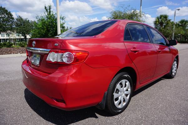 2011 TOYOTA COROLLA LE *1 OWNER *LOW MILES *NEWER TIRES* 3 SET OF... for sale in Lutz, FL – photo 9