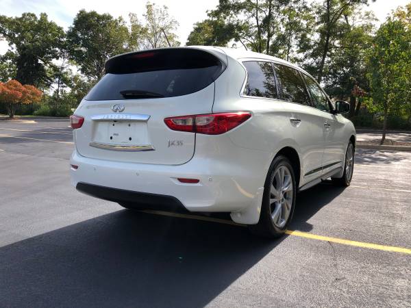 2013 Infiniti JX35 QX60 Fully Loaded White On Black for sale in Schaumburg, IL – photo 7