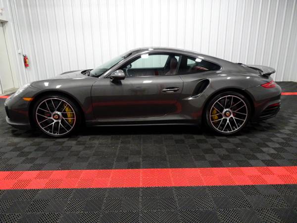 2017 Porsche 911 Turbo S Coupe coupe Charcoal - cars & trucks - by... for sale in Branson West, AR – photo 3